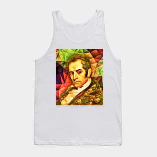 Washington Irving Snow Portrait | Washington Irving Artwork 12 Tank Top